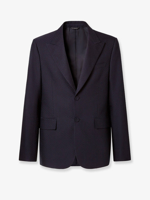 Fendi Formal wool and cotton blazer - Abisso
