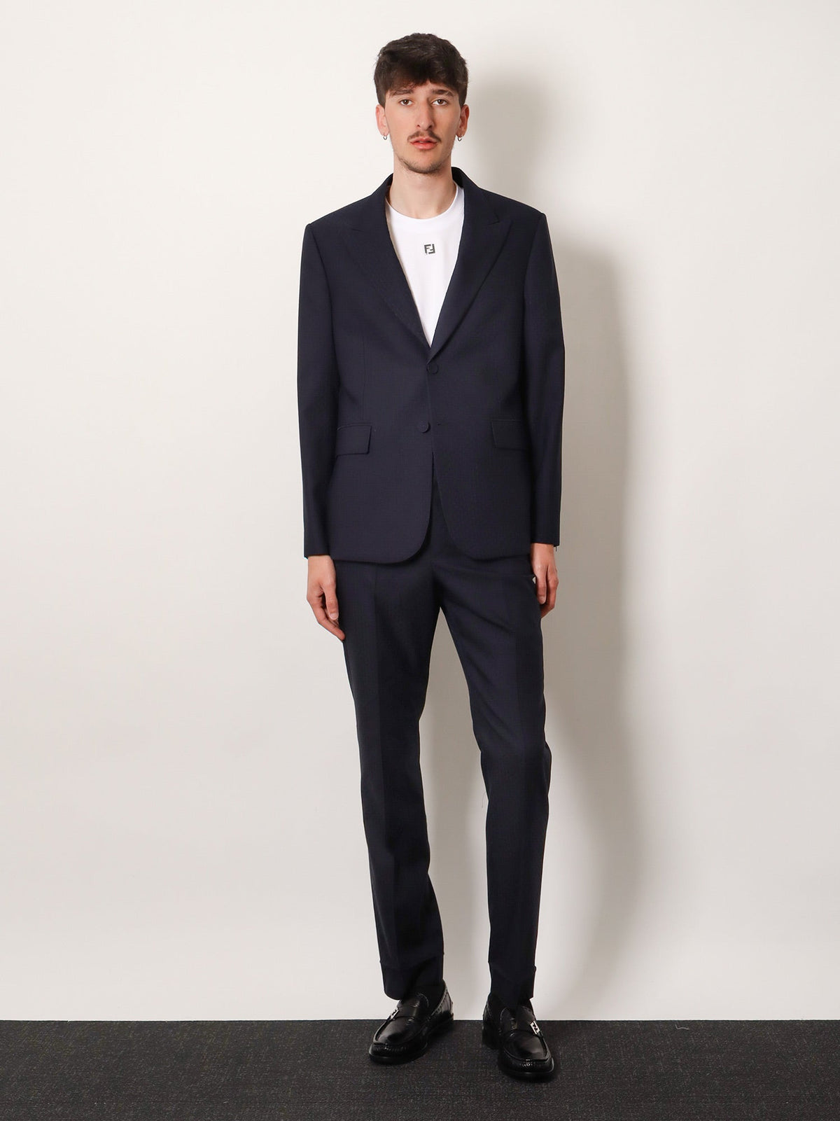 Fendi Formal wool and cotton blazer - Abisso