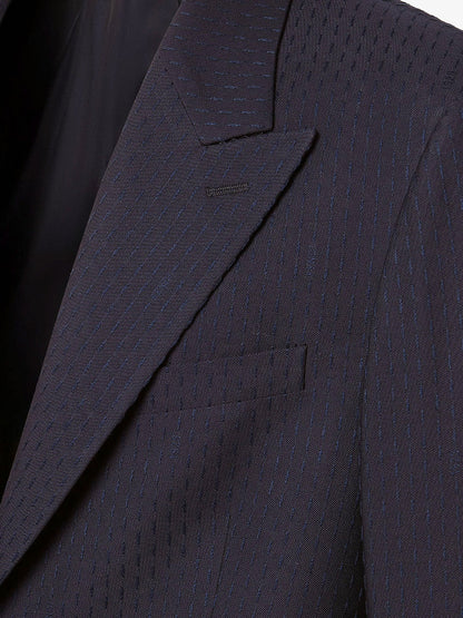Fendi Formal Wool And Cotton Blazer