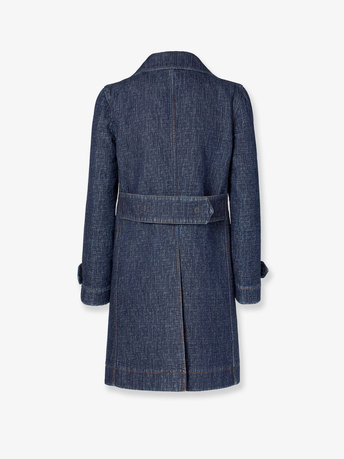 Fendi Ff Padded Denim Caban