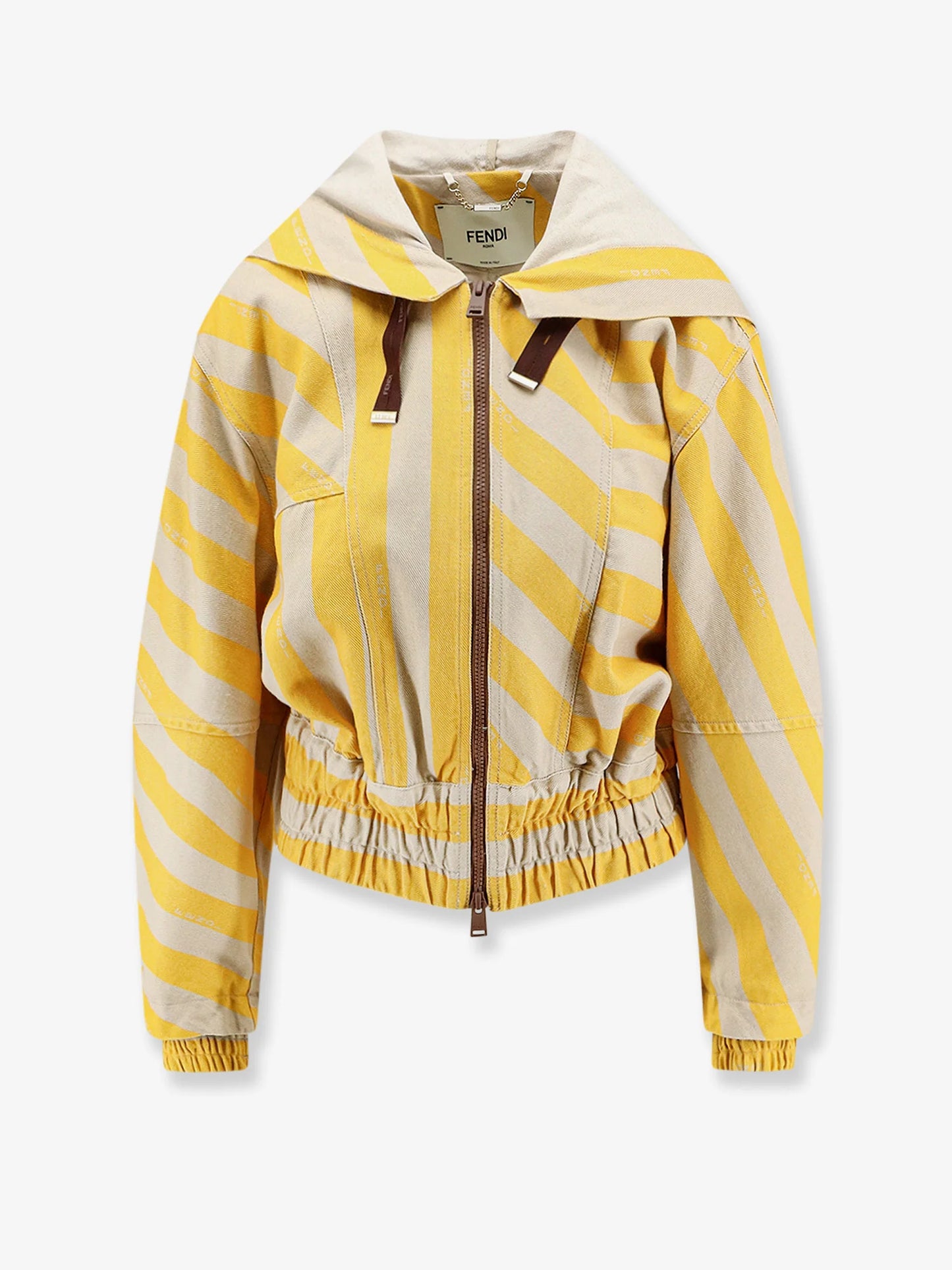 Fendi Cotton And Linen Jacket