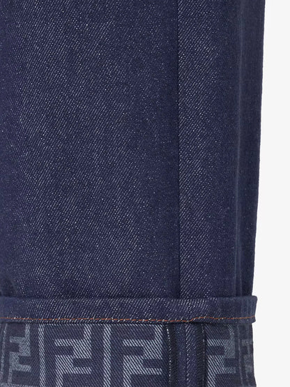 Fendi Beige Denim Trousers