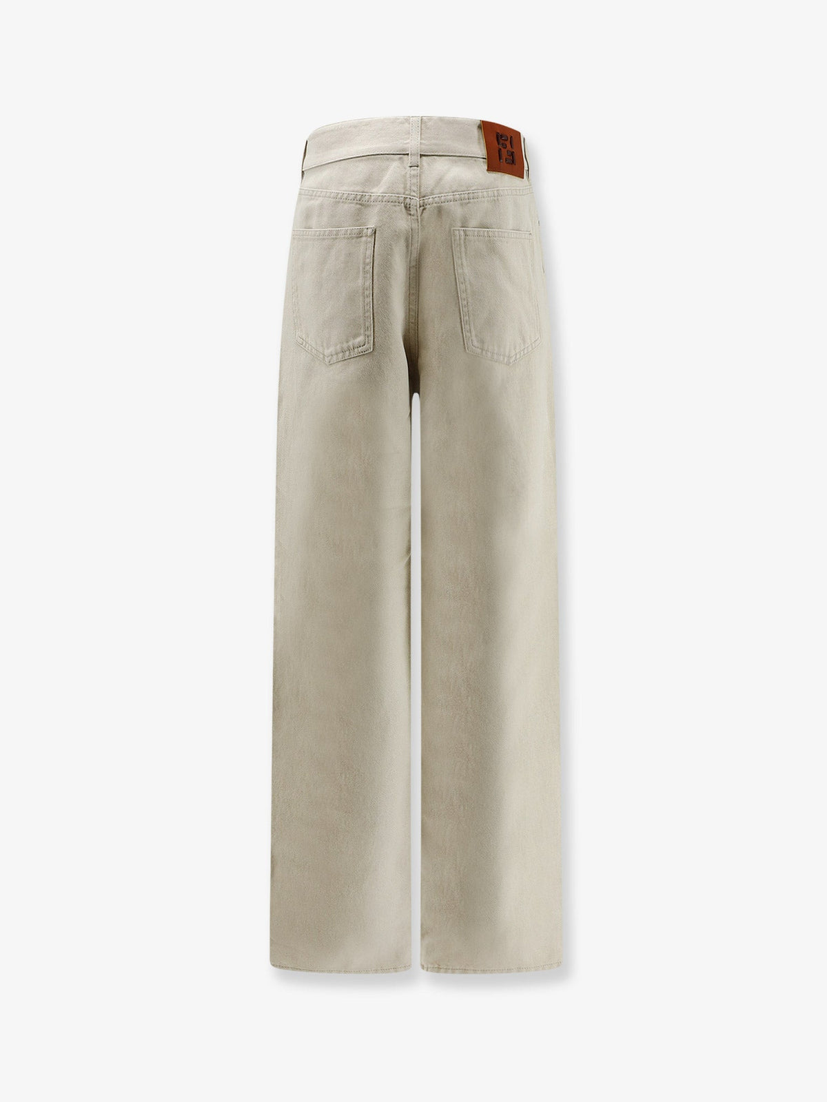 Fendi Beige denim trousers - Ginestra 26