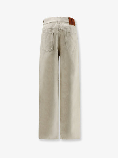 Fendi Beige denim trousers - Ginestra 26