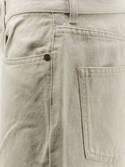Fendi Beige denim trousers - Ginestra 26