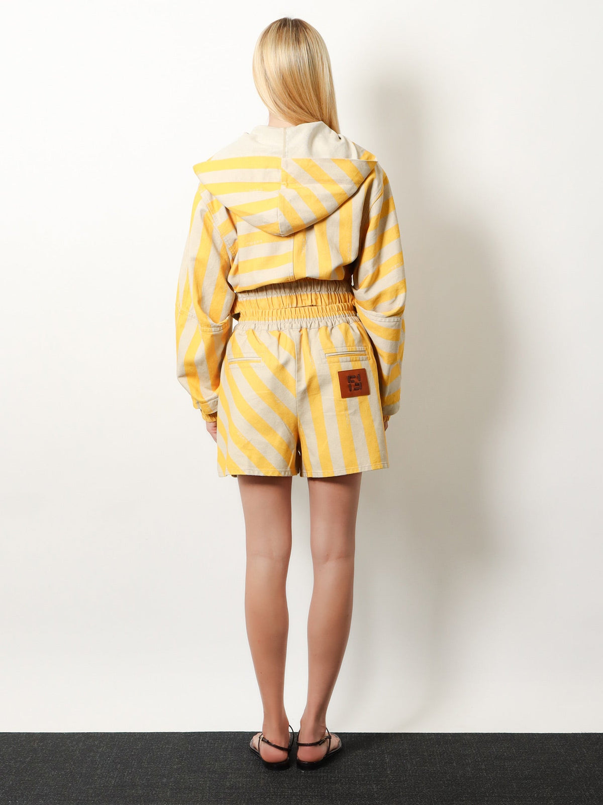 Fendi Cotton and linen shorts - Ginestra 26