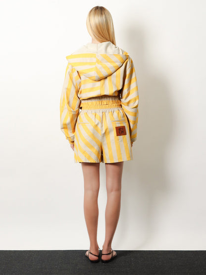 Fendi Cotton and linen shorts - Ginestra 26