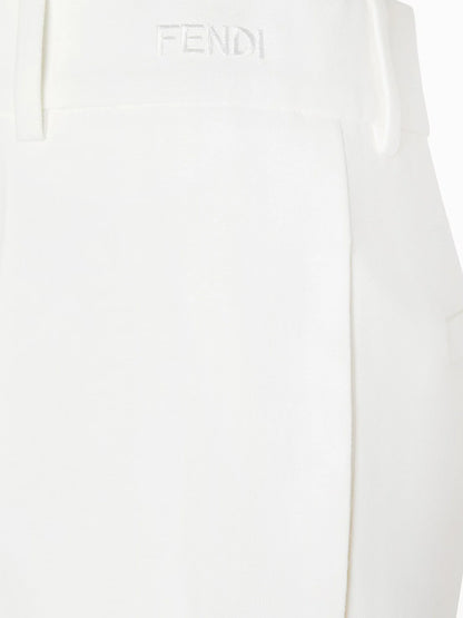 Fendi Technical Canvas Trousers