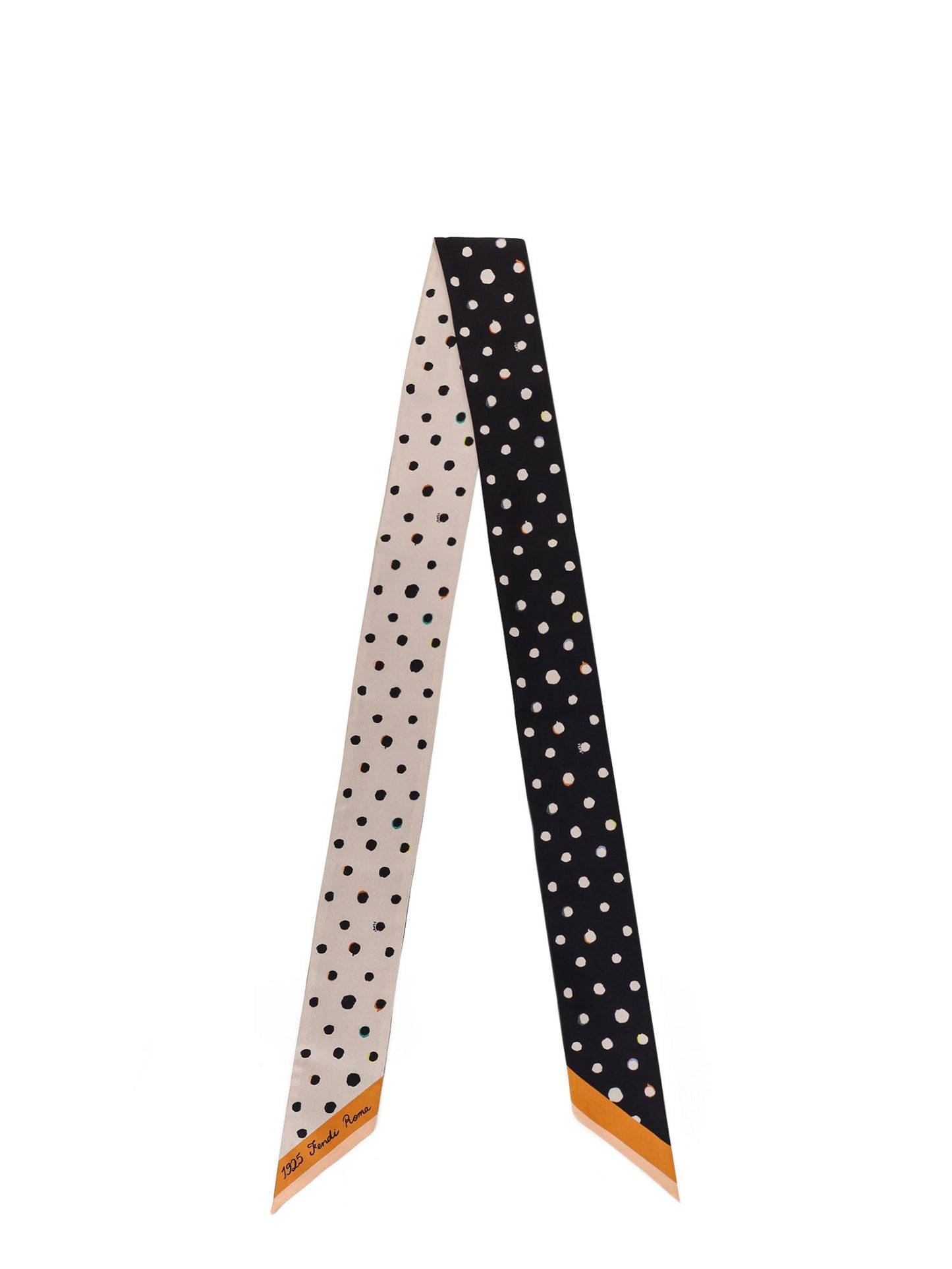 Fendi Wrappy Multicolor Silk Bandeau