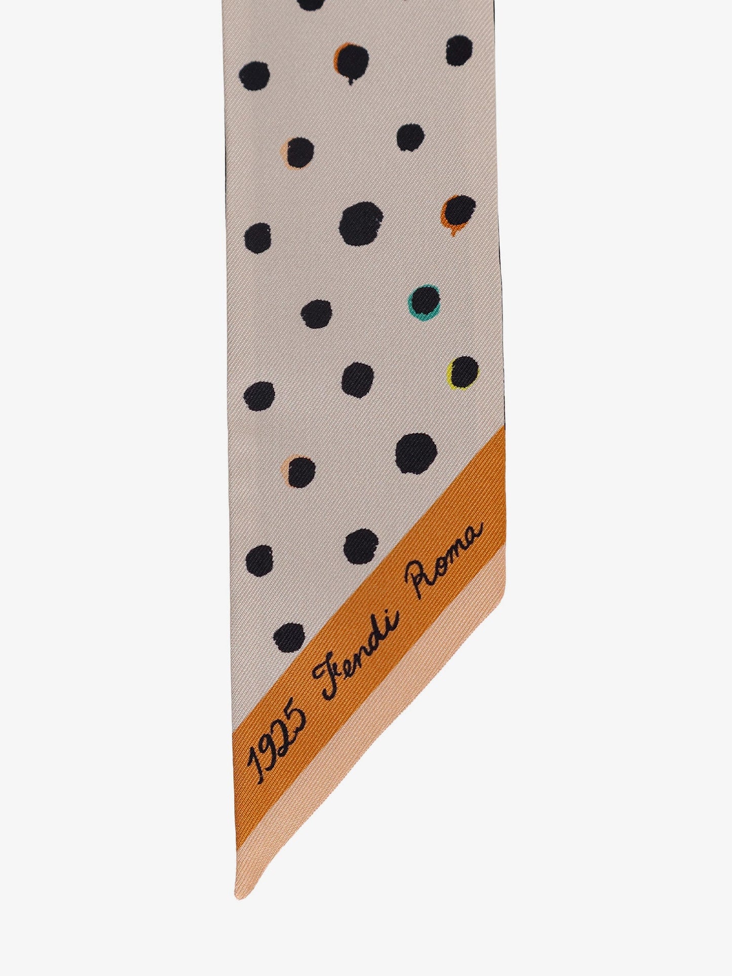 Fendi Wrappy Multicolor Silk Bandeau