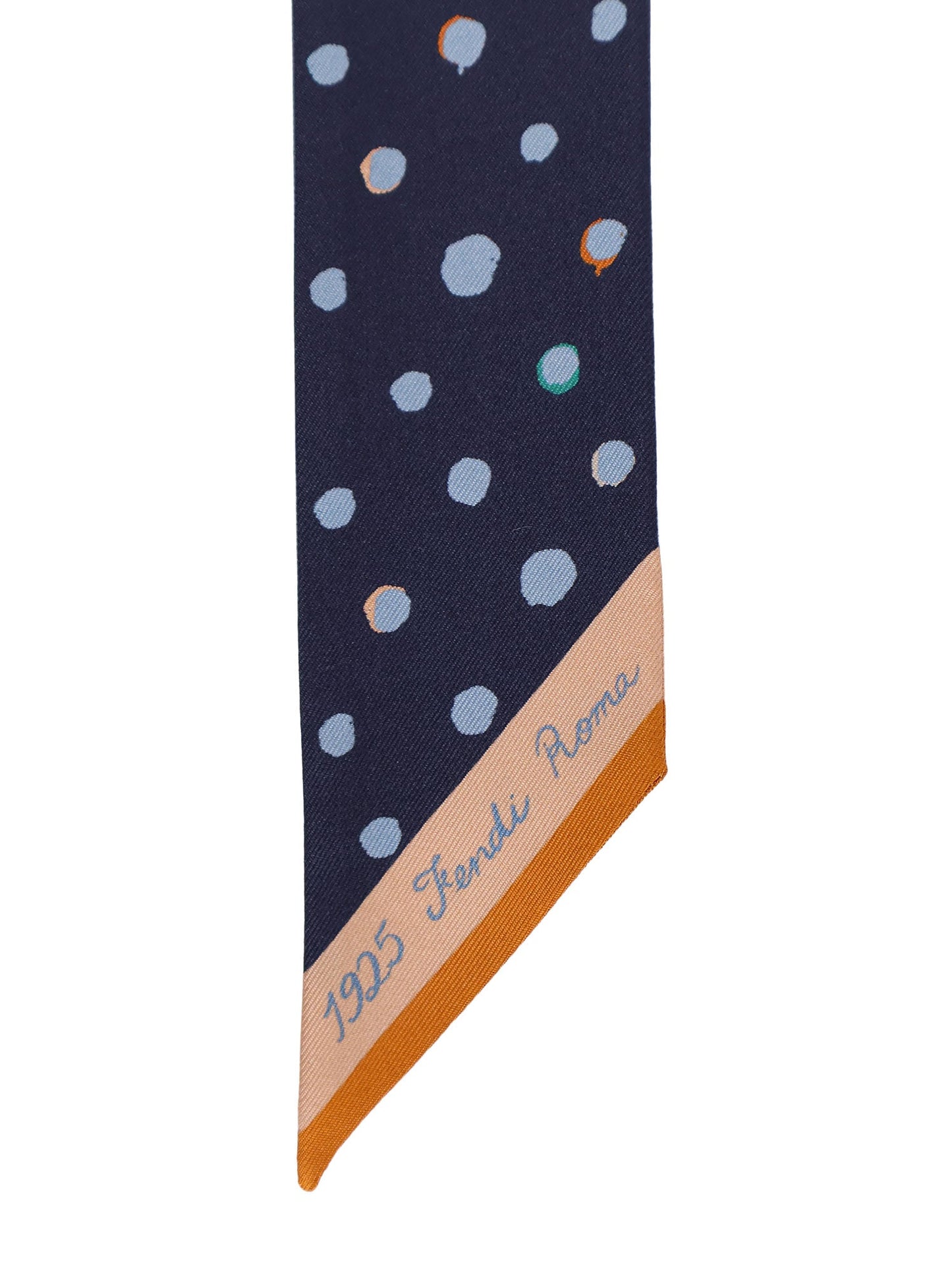 Fendi Wrappy Multicolor Silk Bandeau