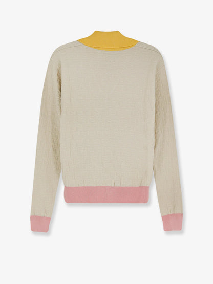 Fendi Cotton And Silk Sweater