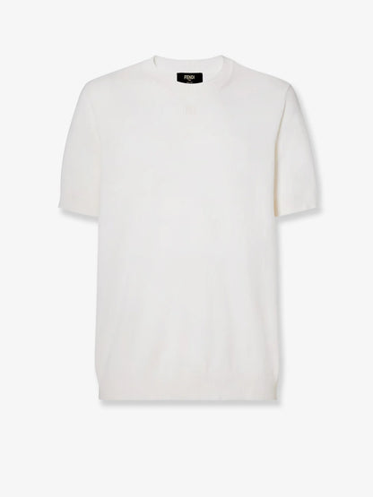 Fendi Cotton And Cashmere Sweater