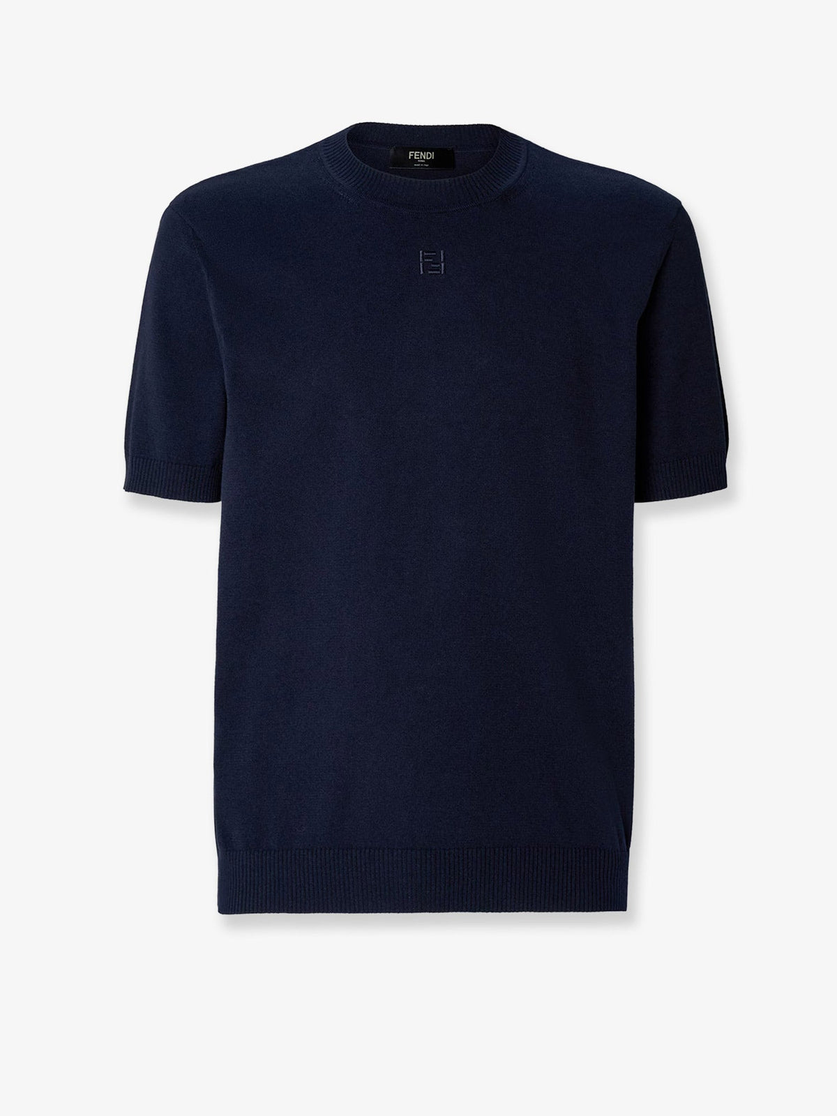 Fendi Cotton and cashmere sweater - Navy