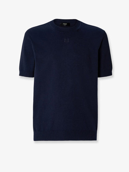 Fendi Cotton and cashmere sweater - Navy