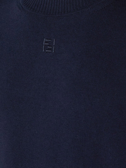 Fendi Cotton and cashmere sweater - Navy