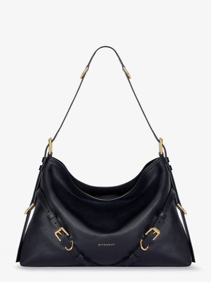 Givenchy Voyou Medium Leather Shoulder Bag
