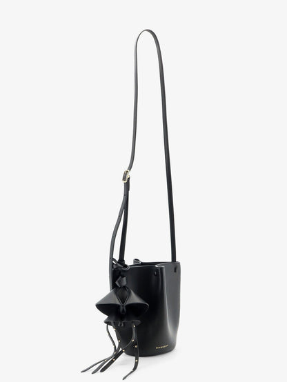 Givenchy Nano Snap leather crossbody bag - Black