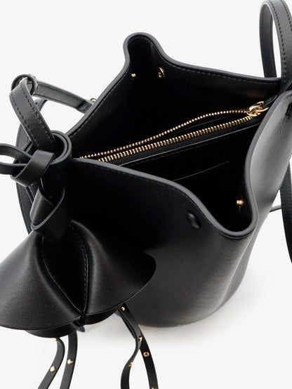Givenchy Nano Snap leather crossbody bag - Black