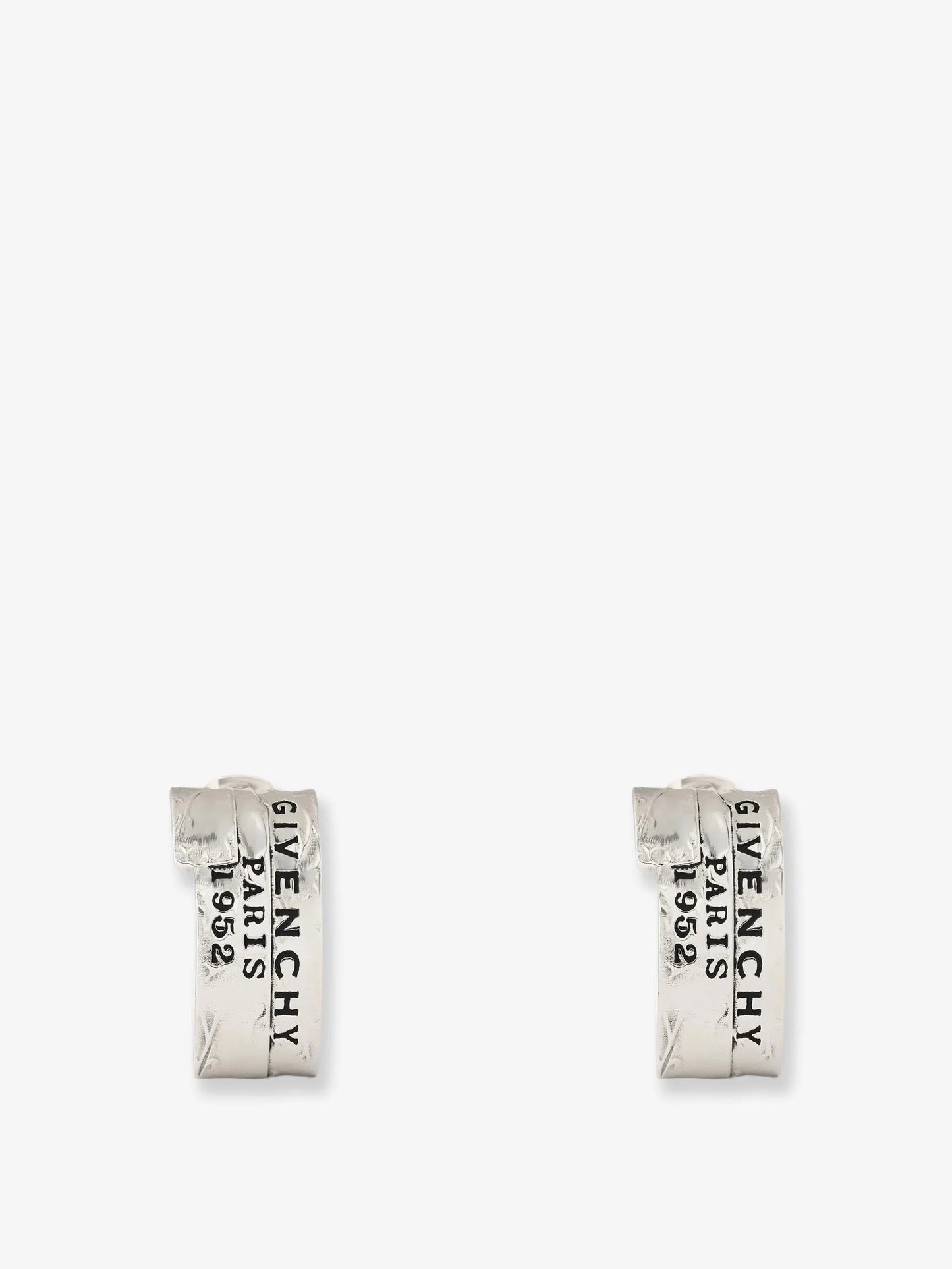 Givenchy Givenchy Tape Earrings In Metal And Enamel