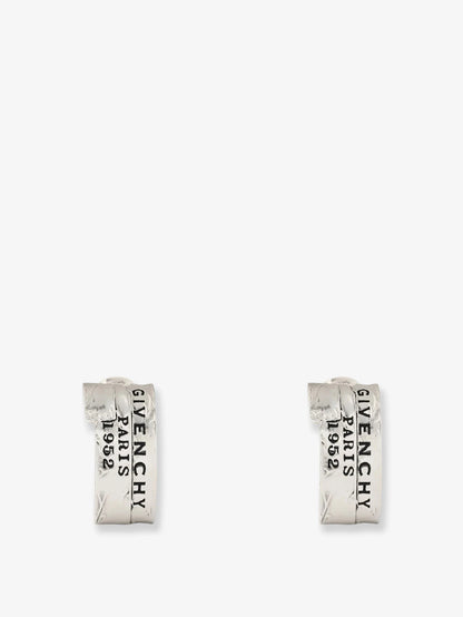 Givenchy Givenchy Tape Earrings In Metal And Enamel