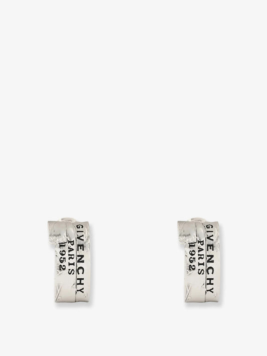 Givenchy Givenchy Tape Earrings In Metal And Enamel
