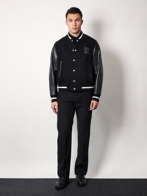 Givenchy Piqué cotton polo shirt with 4g embroidery - Nero