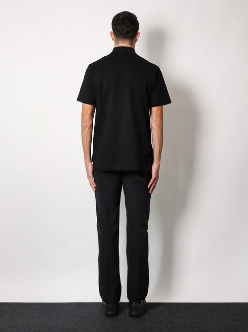 Givenchy Piqué cotton polo shirt with 4g embroidery - Nero