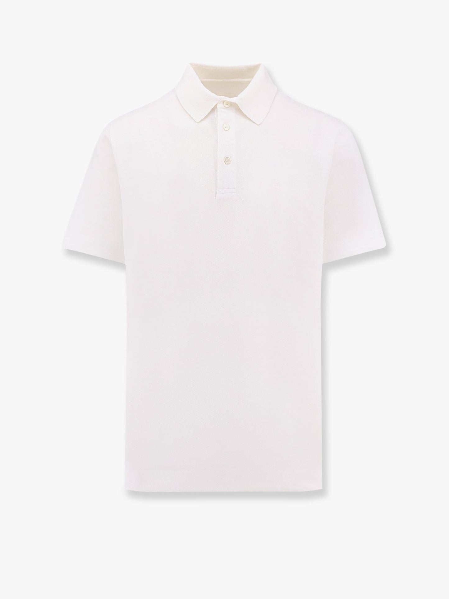Givenchy Piqué Cotton Polo Shirt With 4g Embroidery