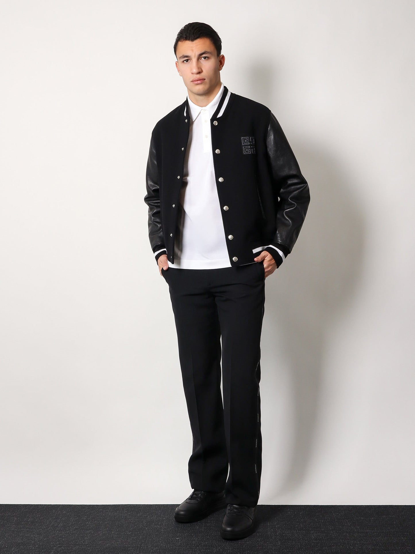 Givenchy Piqué Cotton Polo Shirt With 4g Embroidery