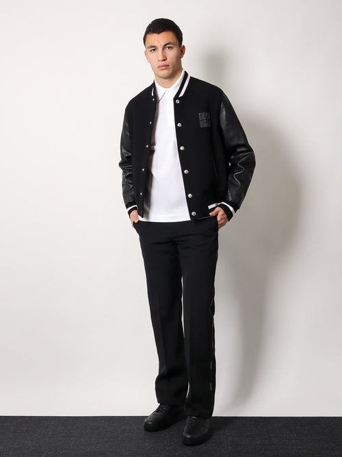 Givenchy Piqué cotton polo shirt with 4g embroidery - Bianco