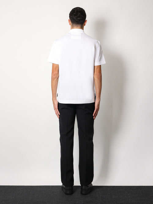 Givenchy Piqué cotton polo shirt with 4g embroidery - Bianco