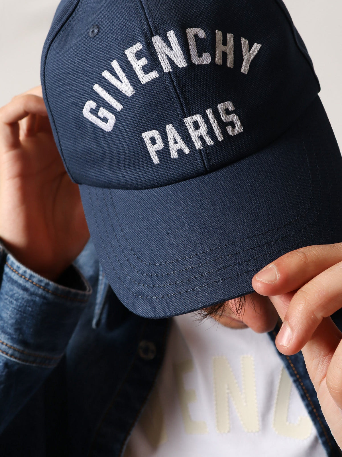 Givenchy Cotton baseball hat - Navy