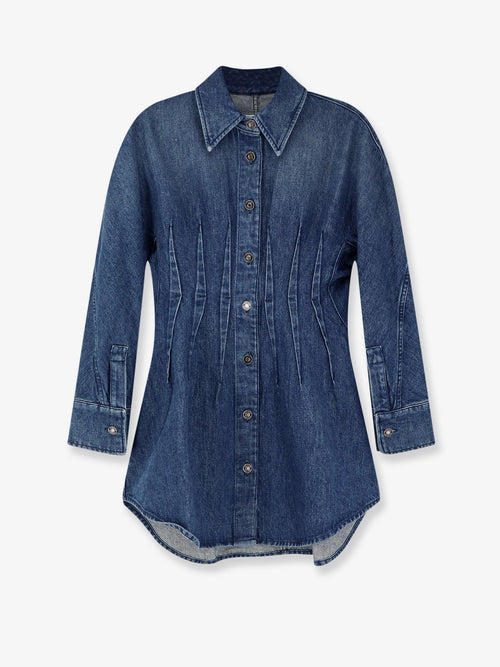 Givenchy Denim Chemisier Dress - Medium Blue