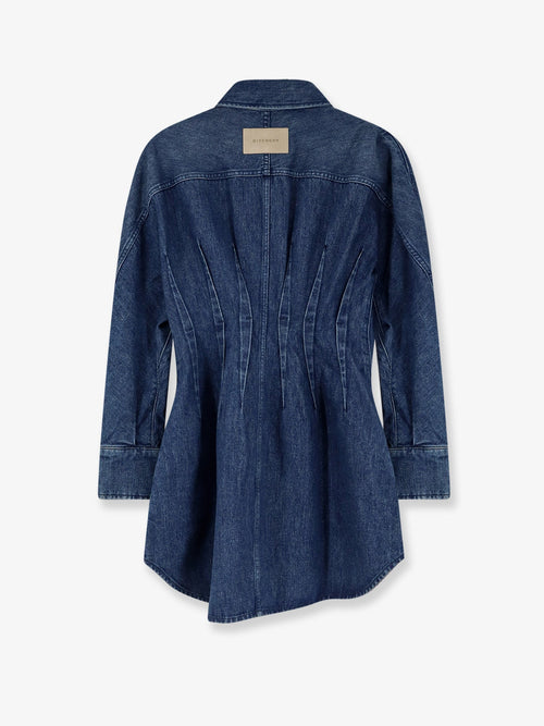 Givenchy Denim Chemisier Dress - Medium Blue