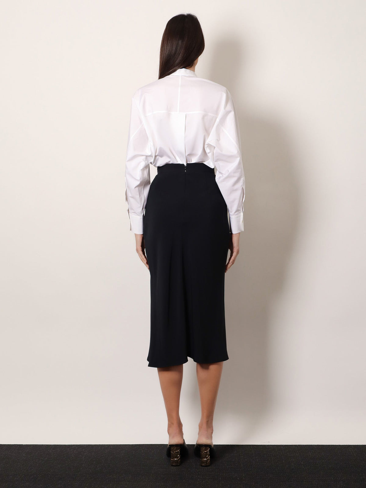 Givenchy Draped midi skirt - Black