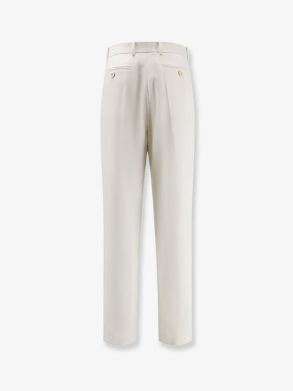Givenchy Wool and mohair trousers - White