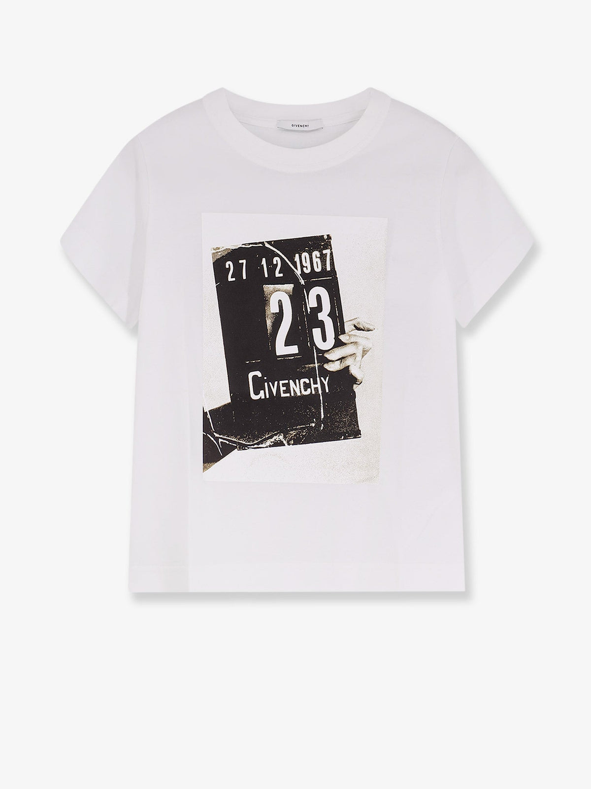 Givenchy Cotton t-shirt with print on the front - White