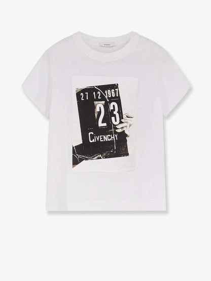 Givenchy Cotton t-shirt with print on the front - White