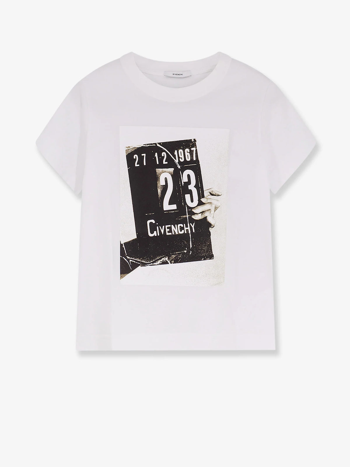 GIVENCHY - Cotton t-shirt with print on the front