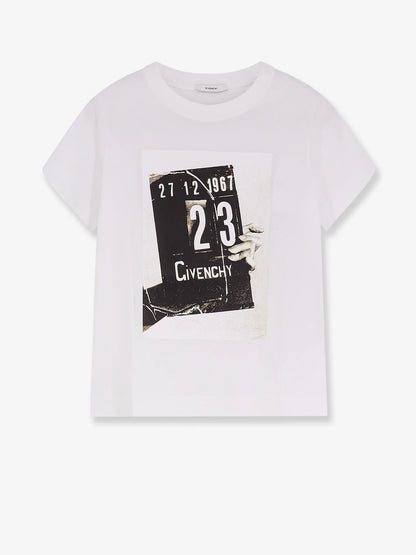 GIVENCHY - Cotton t-shirt with print on the front