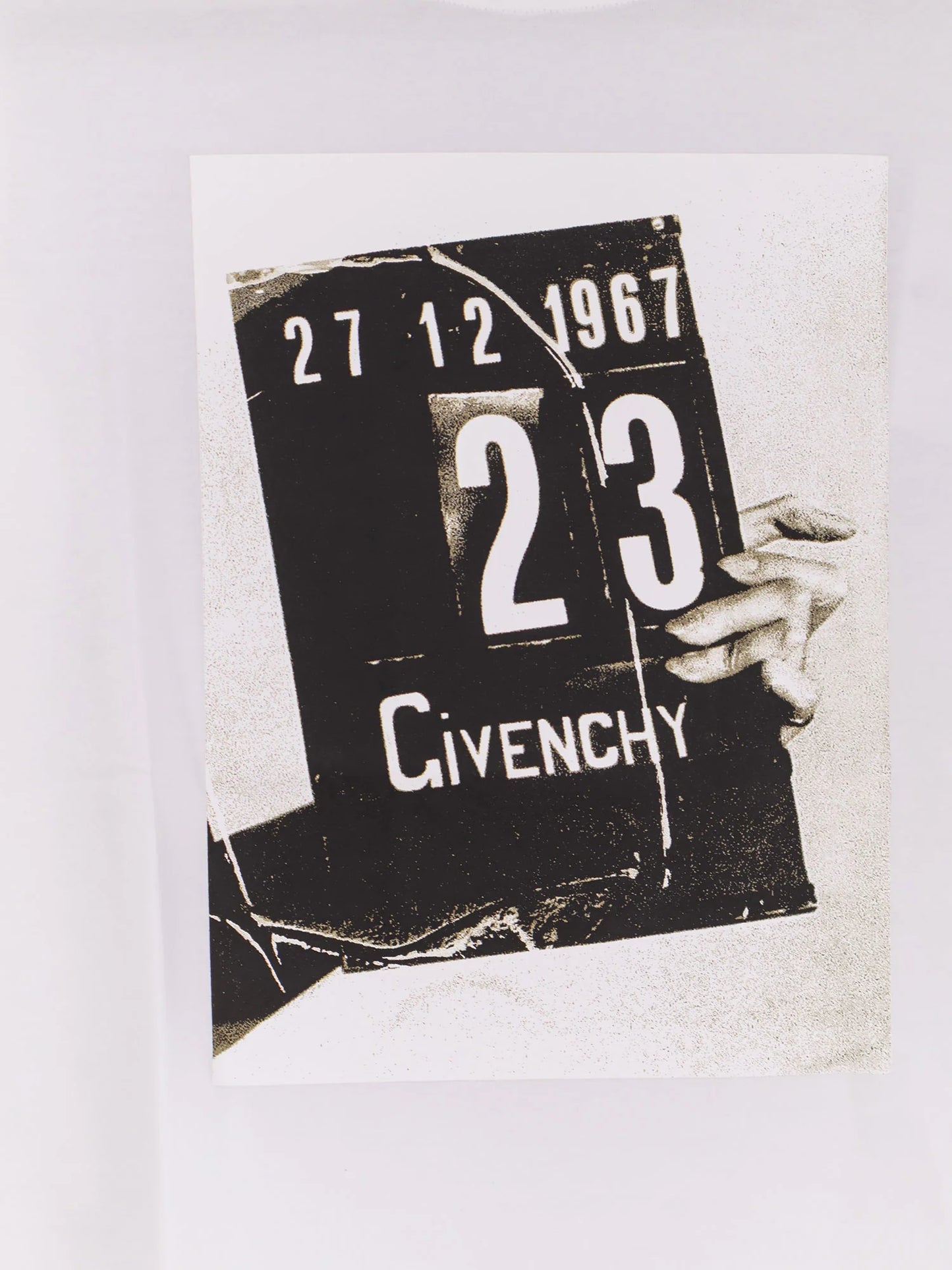 GIVENCHY - Cotton t-shirt with print on the front