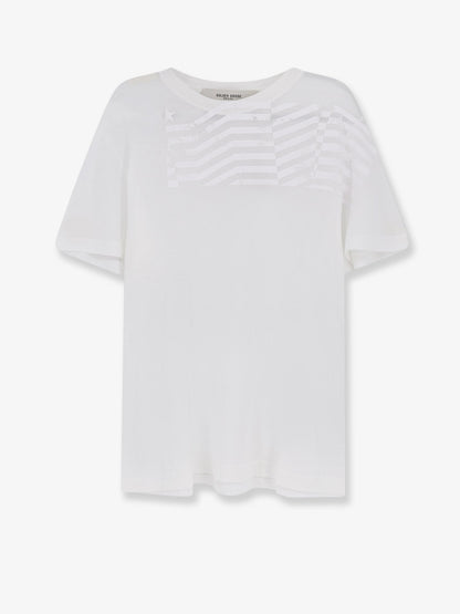 Golden Goose Deluxe Brand Lyocell T-shirt - White