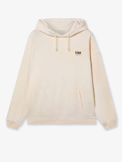 Golden Goose Deluxe Brand Oversized cotton sweatshirt - Artic Wolf