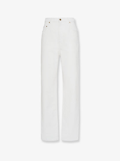 Golden Goose Deluxe Brand Denim trousers - Offwhite