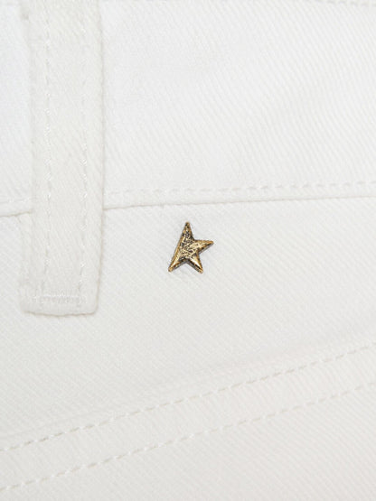 Golden Goose Deluxe Brand Denim trousers - Offwhite