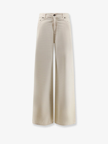 Golden Goose Deluxe Brand Cotton blend trousers - Yellow