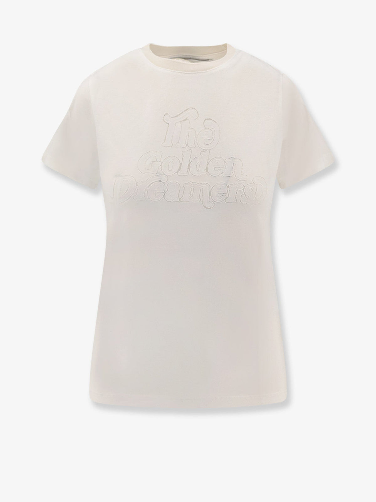 Golden Goose Deluxe Brand Olivia viscose blend t-shirt - Artic Wolf