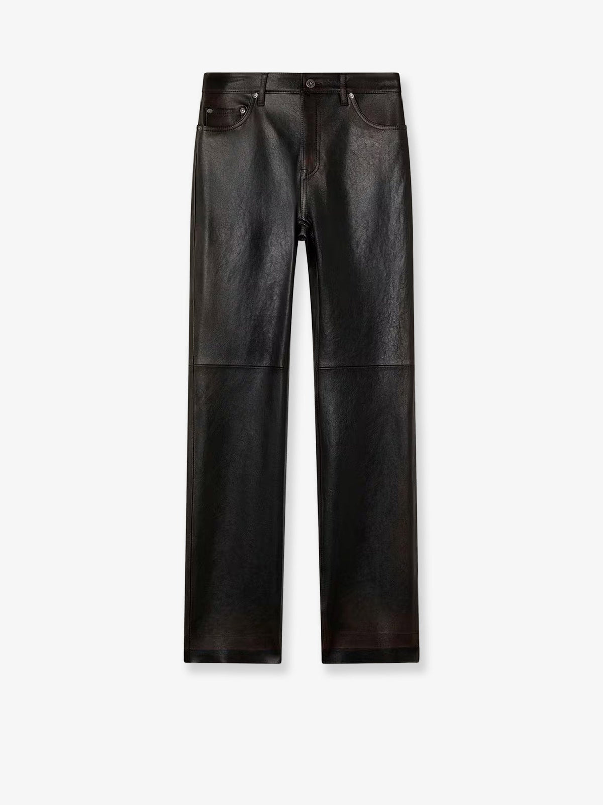 Golden Goose Deluxe Brand Peg leather trousers - Port Royale