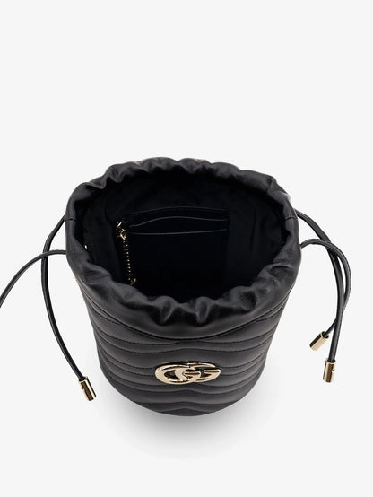 Gucci Gg Marmont Matelassé Leather Bucket Bag